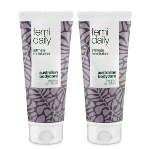2 x Femi daily para la picazón, sequedad vaginal y olor no deseado — Un gel íntimo para el olor no deseado y las molestias vaginales